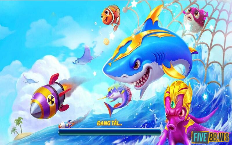 Giao diện bắn cá Five88 đẹp mắt