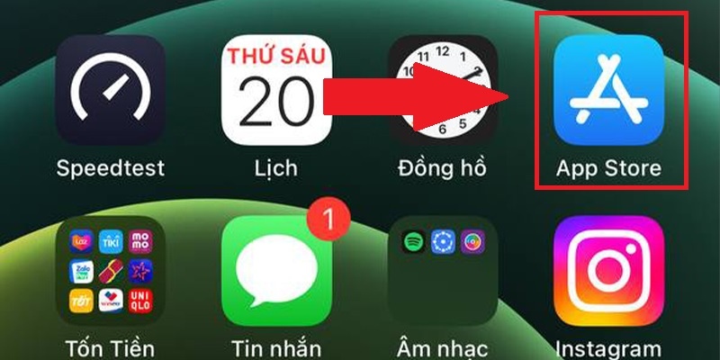 Hướng dẫn tải app Vivu88 cho điện thoại iphone